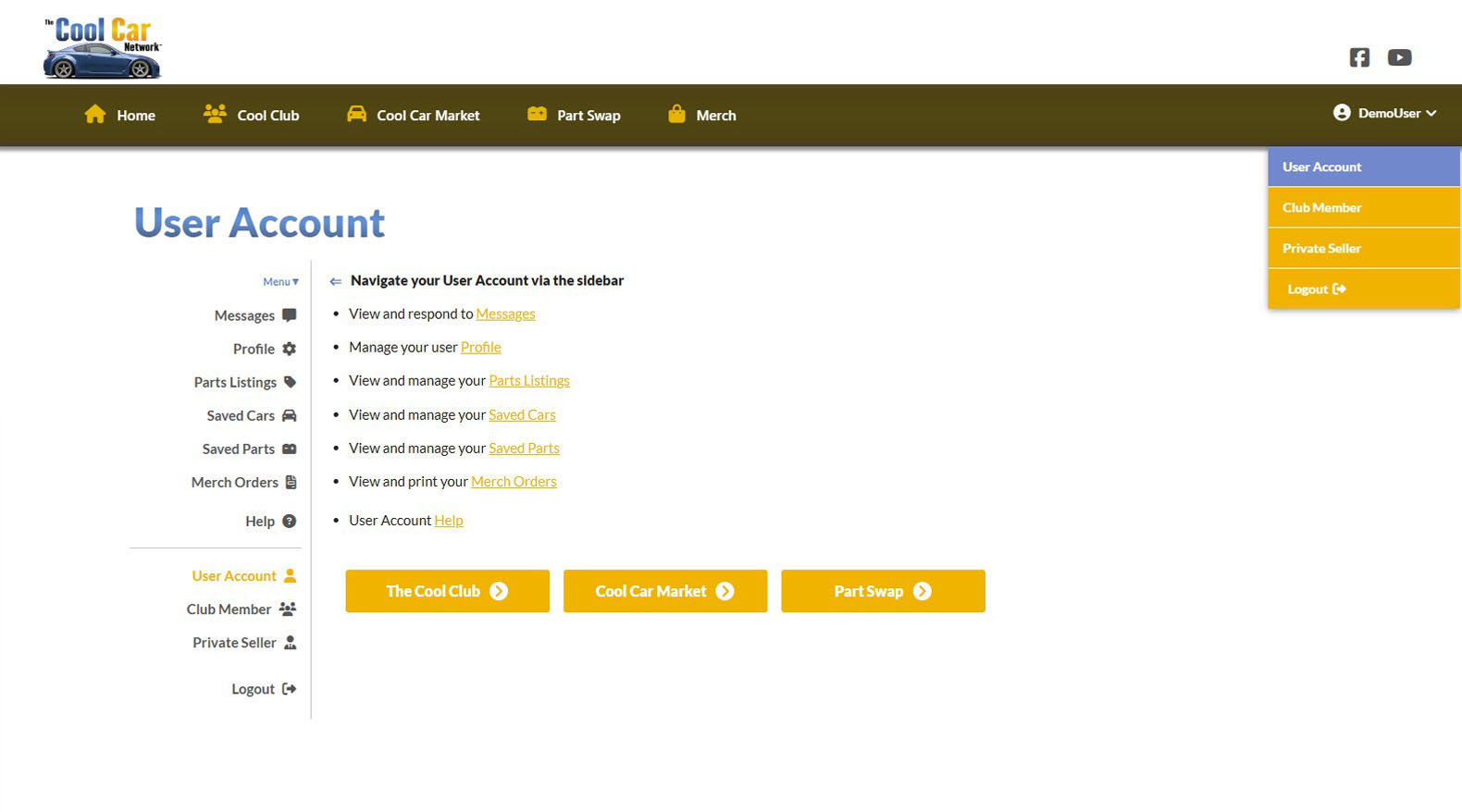 User Account